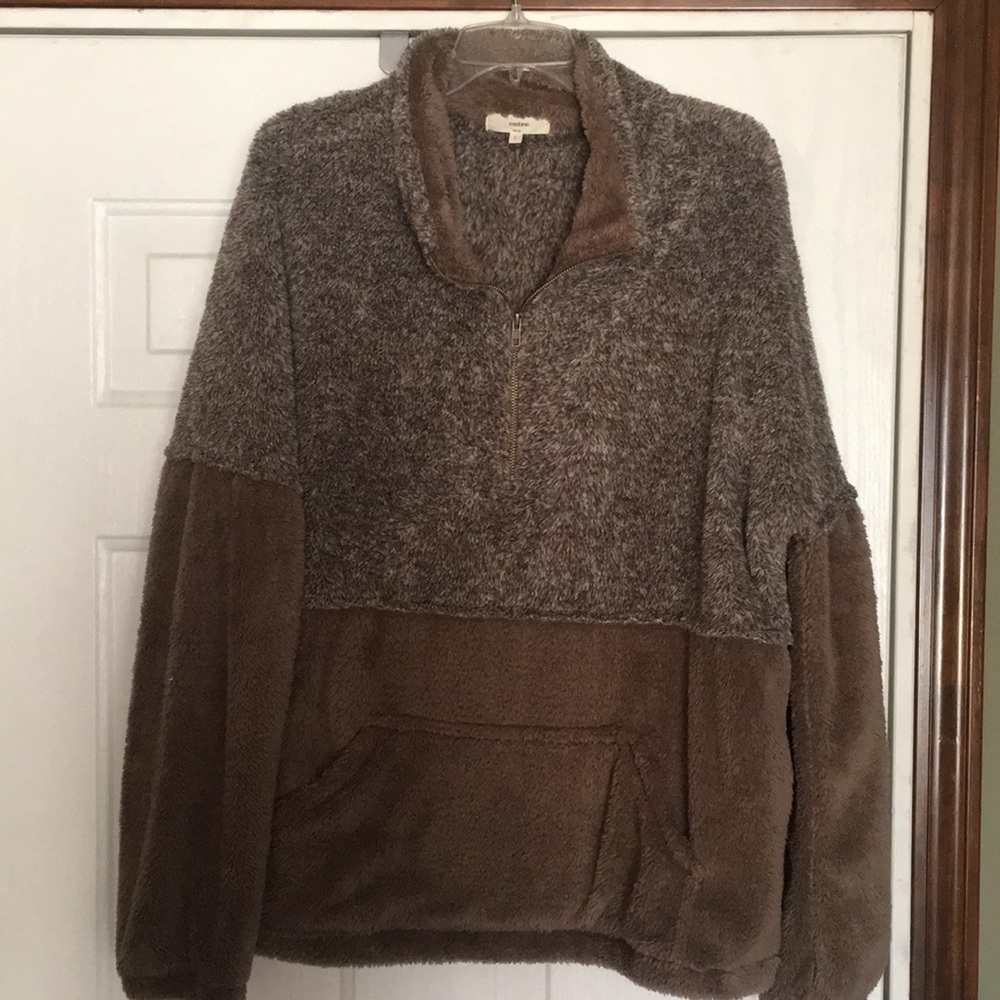 Sherpa pullover